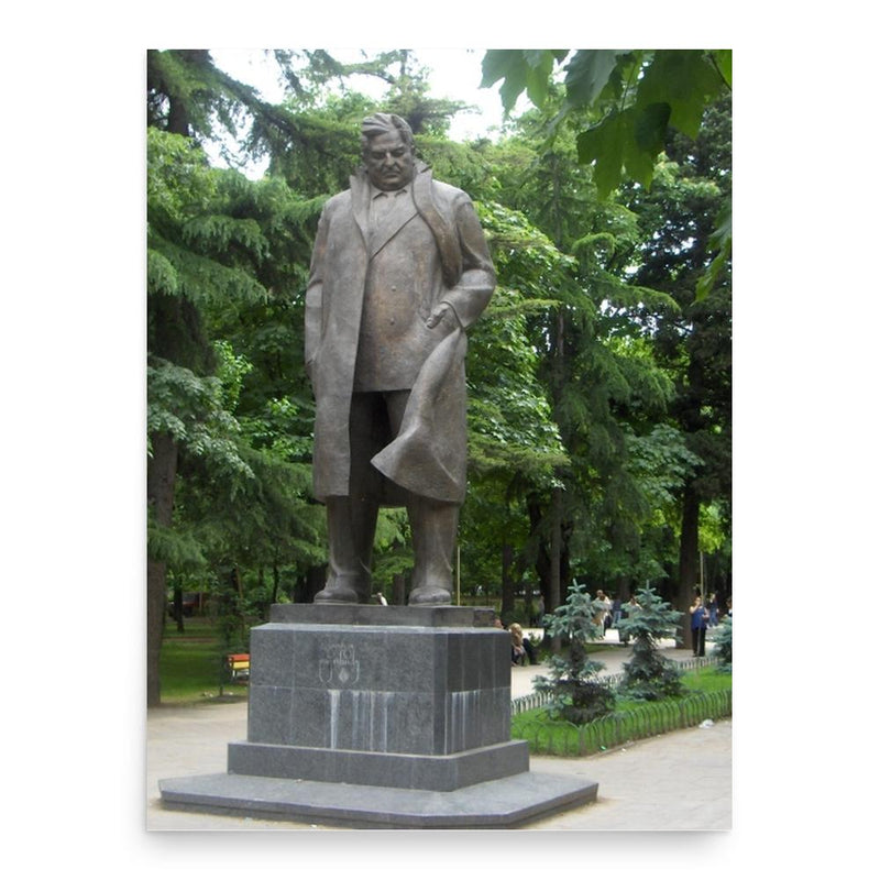 Giorgi Leonidze poster print, in size 18x24 inches.