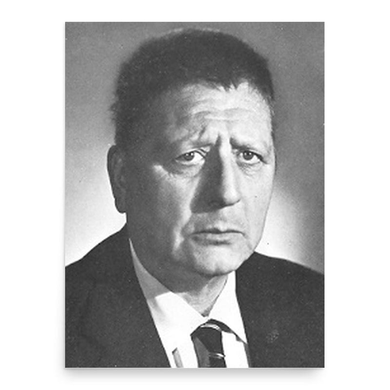 Giorgio Amendola poster print, in size 18x24 inches.