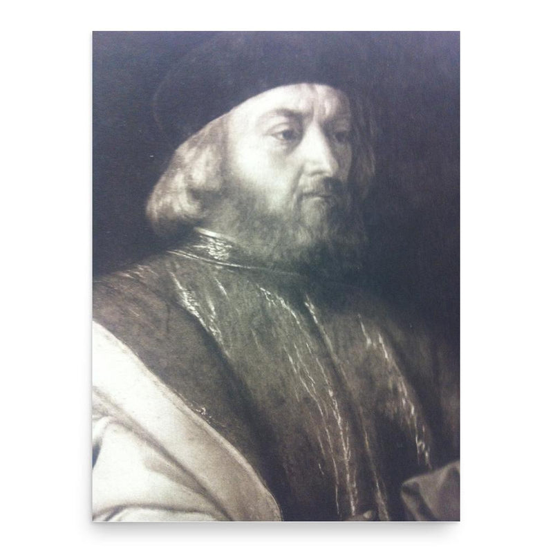 Giorgio Cornaro poster print, in size 18x24 inches.
