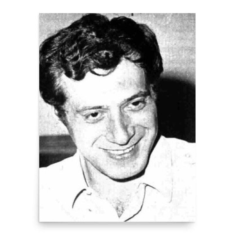 Giorgio Pressburger poster print, in size 18x24 inches.