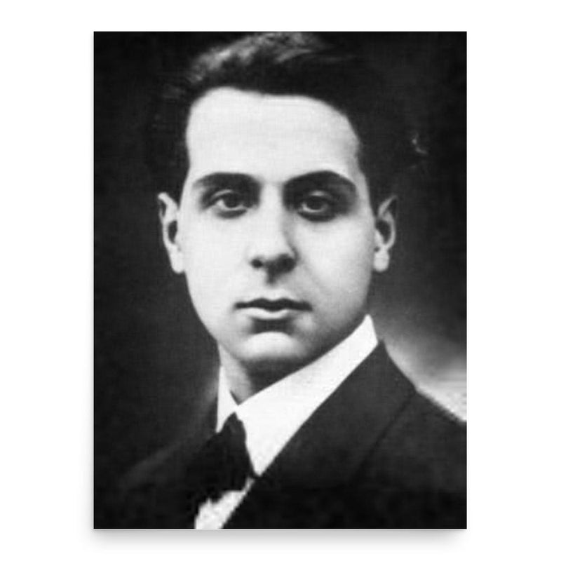 Giorgos Seferis poster print, in size 18x24 inches.