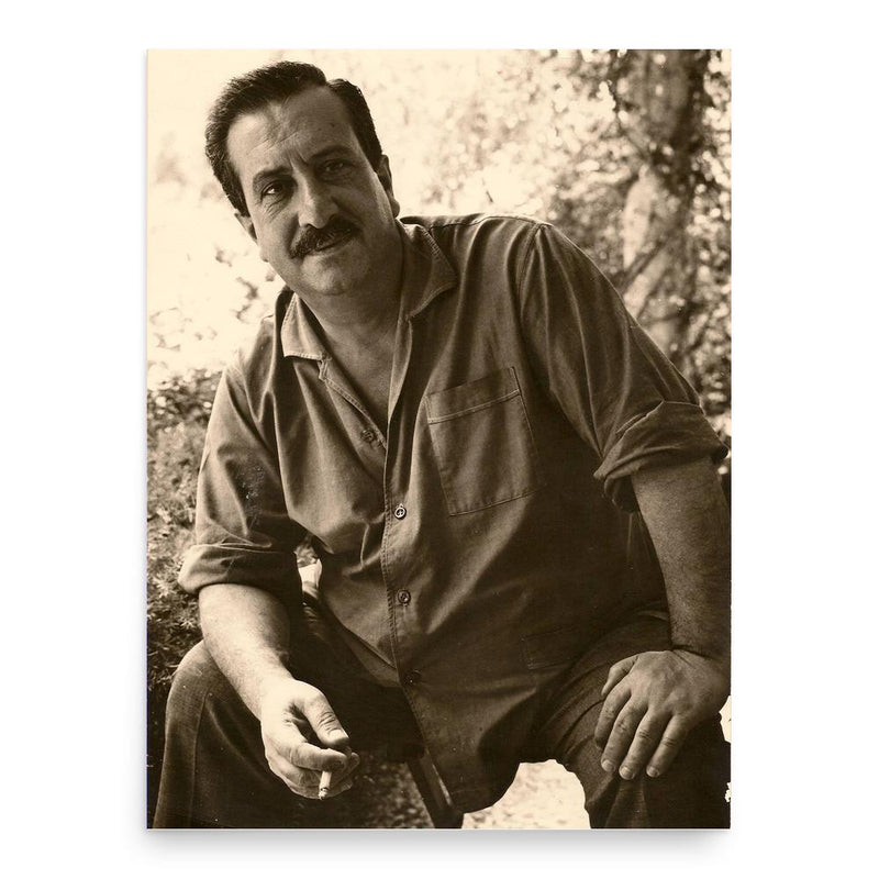 Giorgos Sikeliotis poster print, in size 18x24 inches.