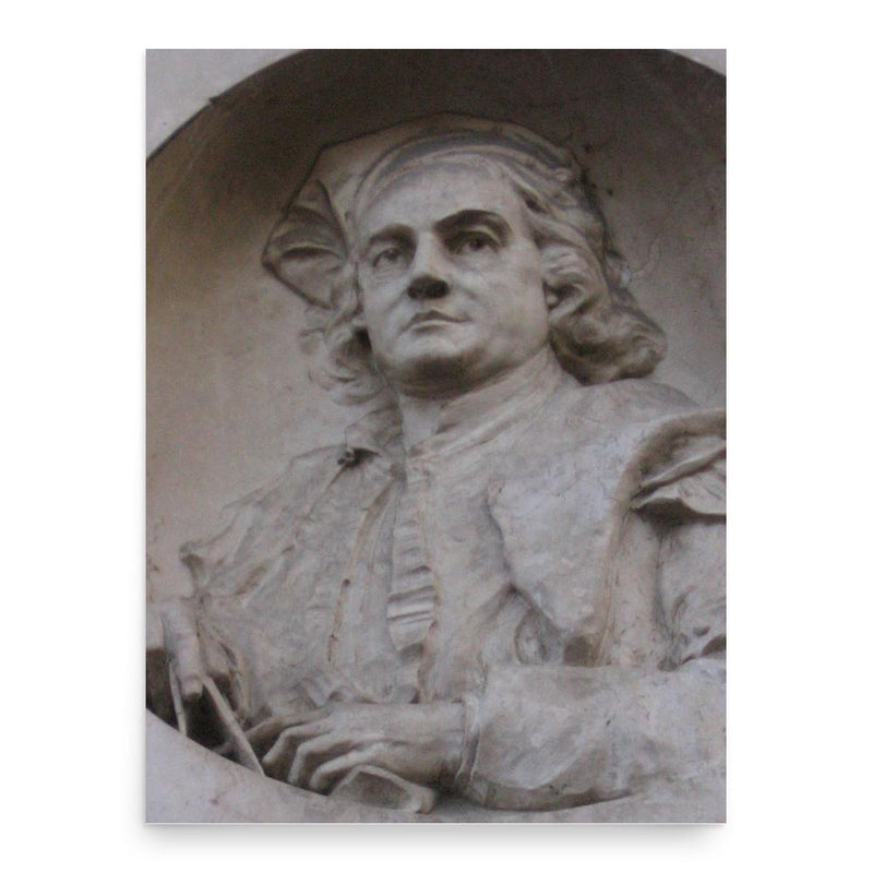 Giovan Battista Caniana poster print, in size 18x24 inches.