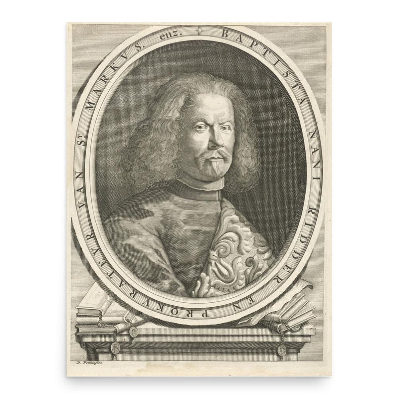 Giovan Battista Nani poster print, in size 18x24 inches.