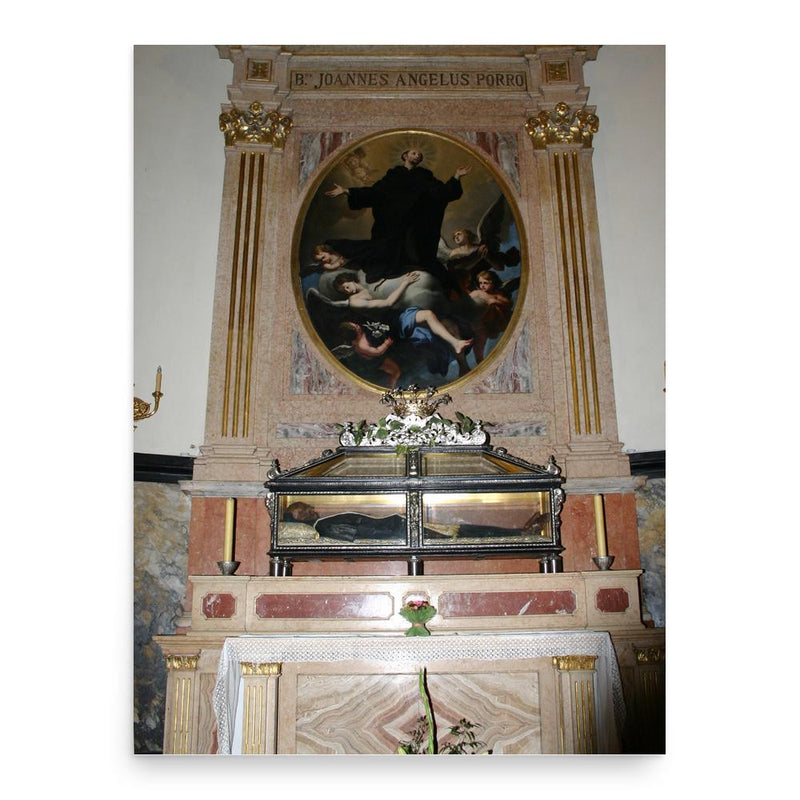 Giovannangelo Porro poster print, in size 18x24 inches.