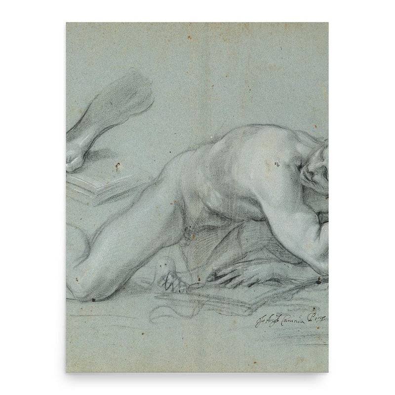 Giovanni Angelo Canini poster print, in size 18x24 inches.