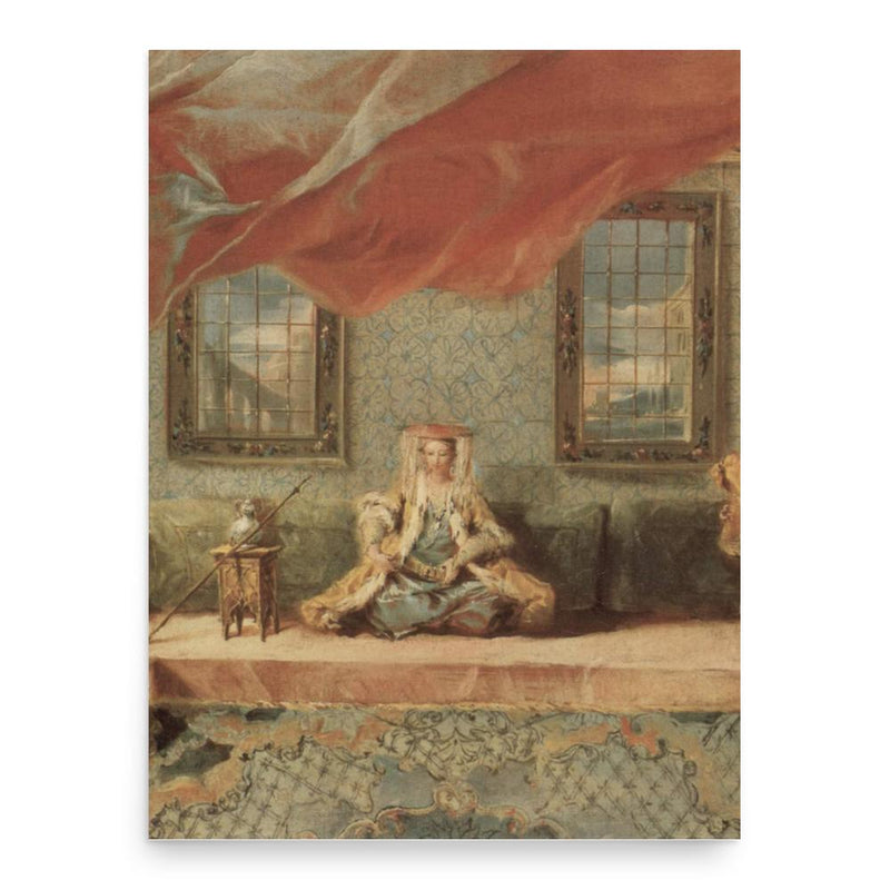 Giovanni Antonio Guardi poster print, in size 18x24 inches.