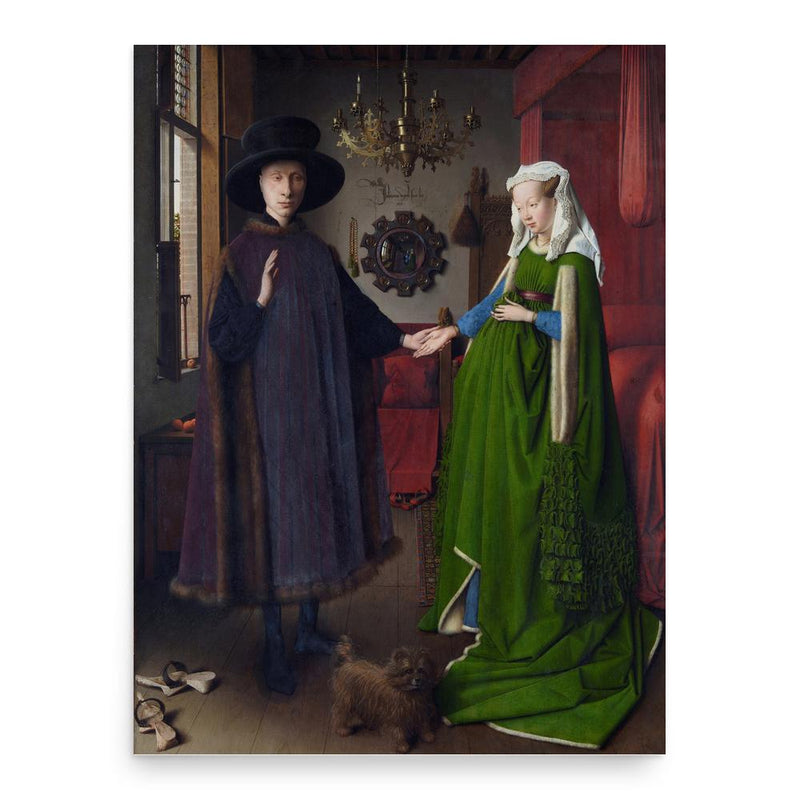 Giovanni Arnolfini poster print, in size 18x24 inches.