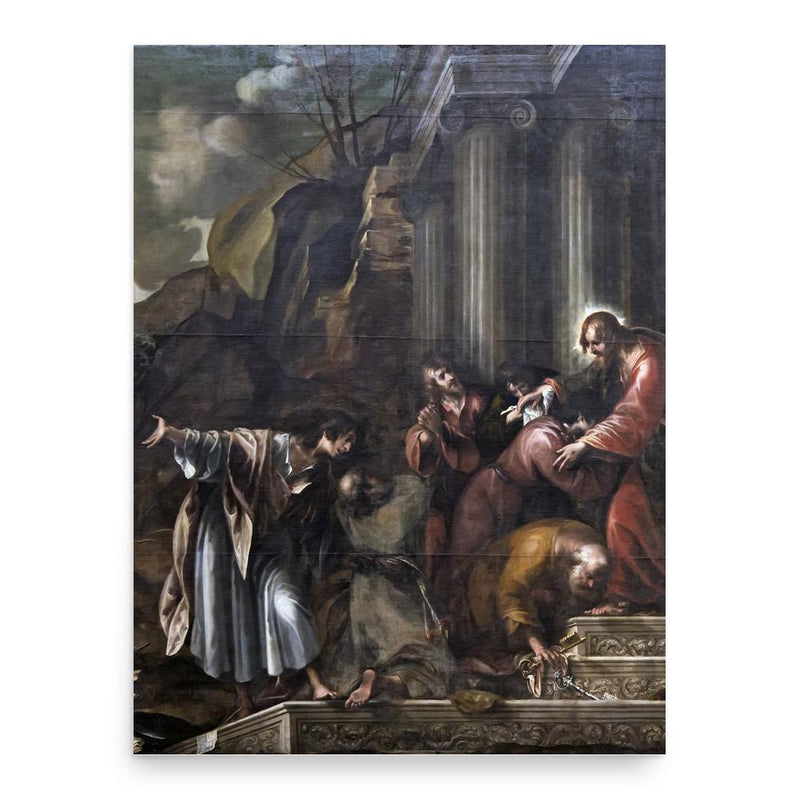 Giovanni Battista Bissoni poster print, in size 18x24 inches.