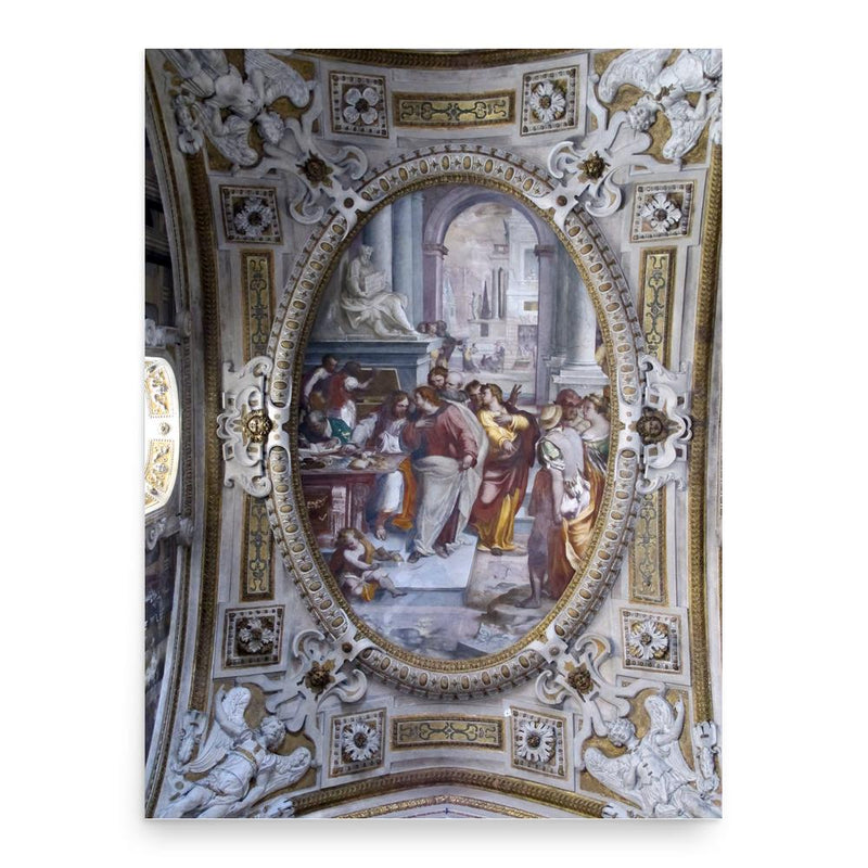 Giovanni Battista Castello poster print, in size 18x24 inches.