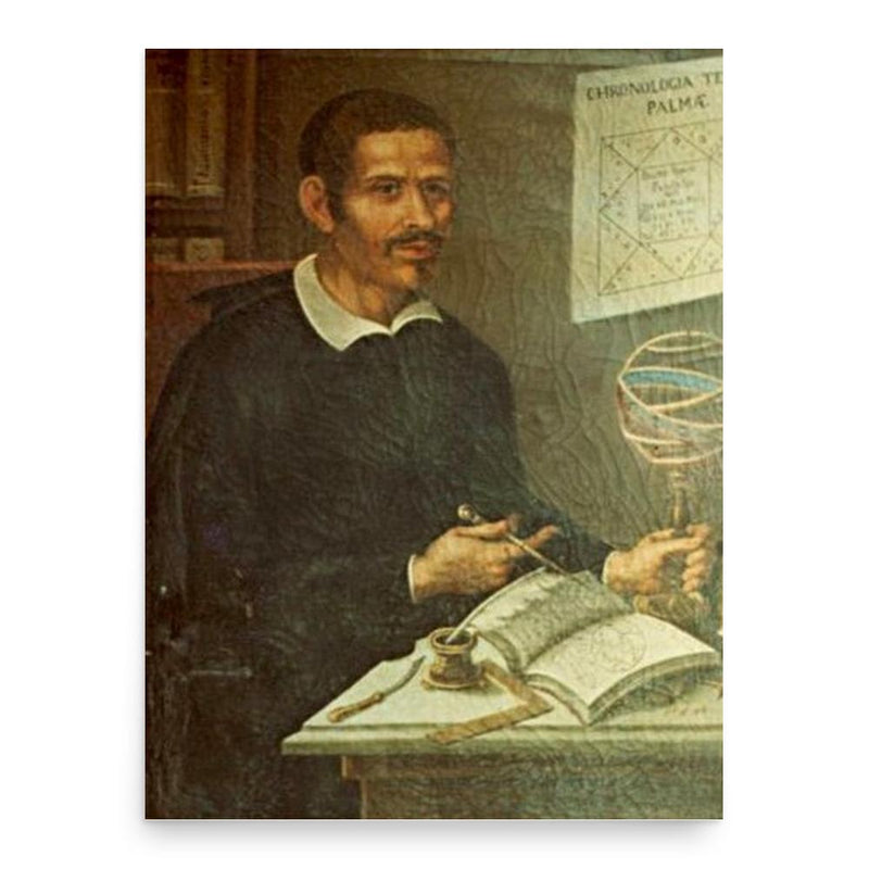 Giovanni Battista Hodierna poster print, in size 18x24 inches.