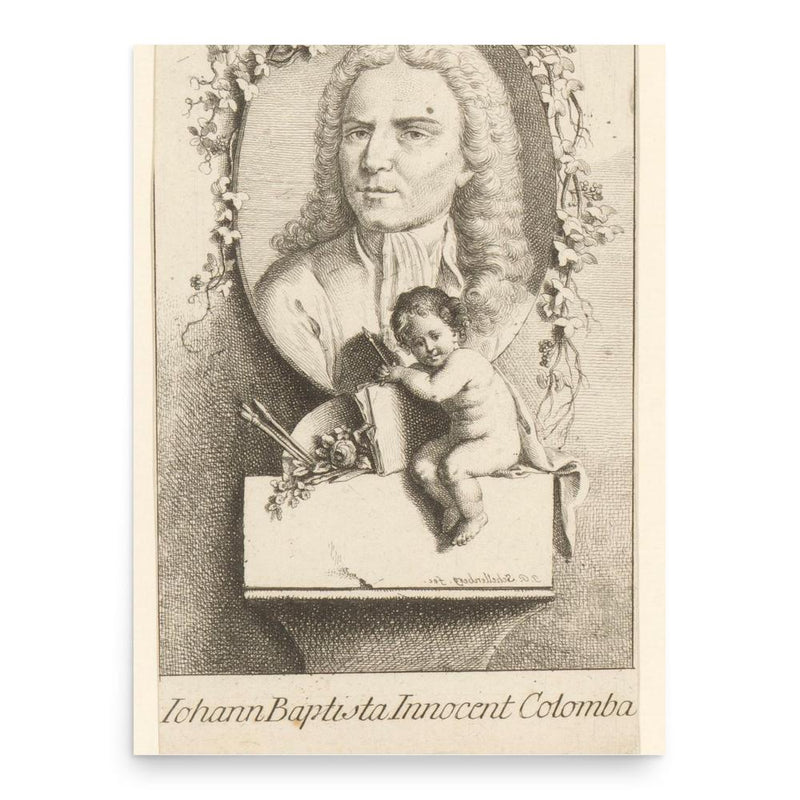 Giovanni Battista Innocenzo Colombo poster print, in size 18x24 inches.