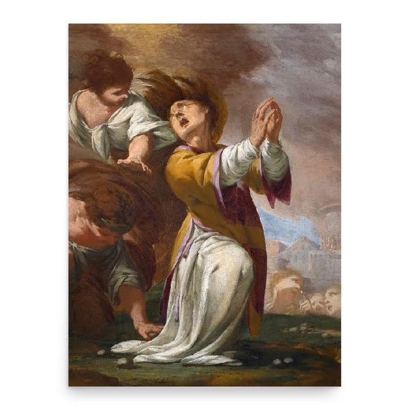 Giovanni Battista Lucini poster print, in size 18x24 inches.