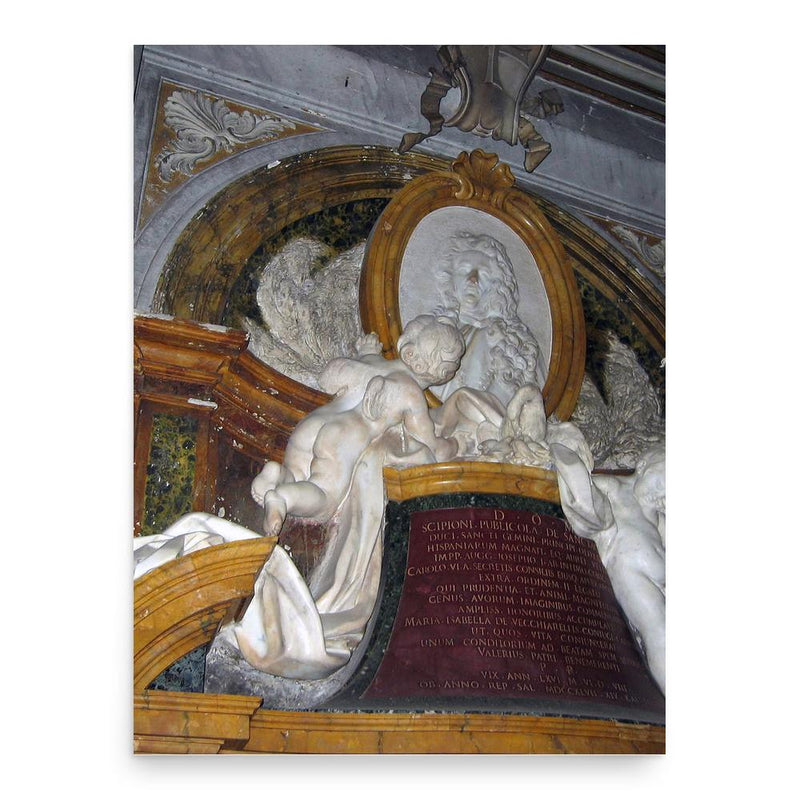 Giovanni Battista Maini poster print, in size 18x24 inches.