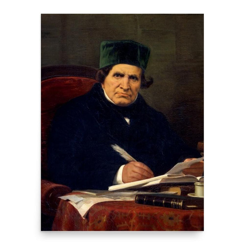 Giovanni Battista Niccolini poster print, in size 18x24 inches.