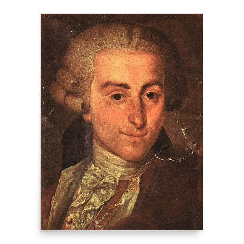 Giovanni Battista Sammartini poster print, in size 18x24 inches.