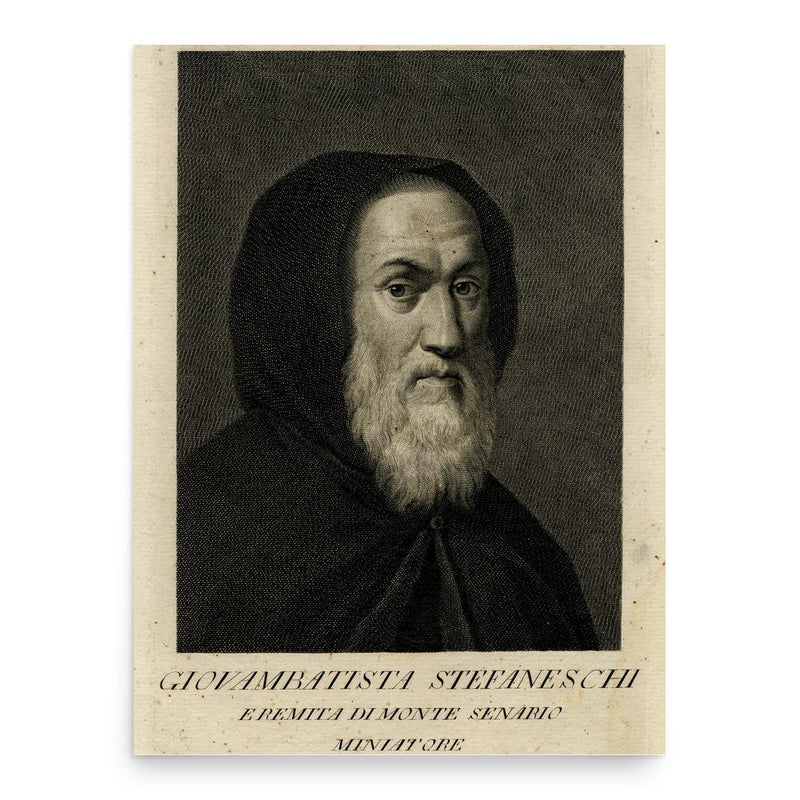 Giovanni Battista Stefaneschi poster print, in size 18x24 inches.