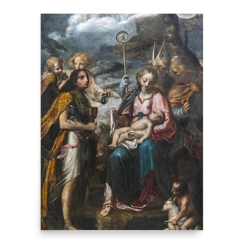 Giovanni Battista Tinti poster print, in size 18x24 inches.
