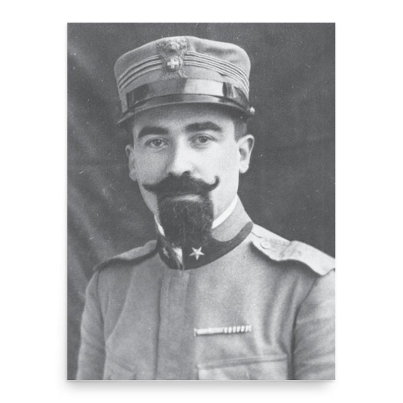 Giovanni Battista Trener poster print, in size 18x24 inches.