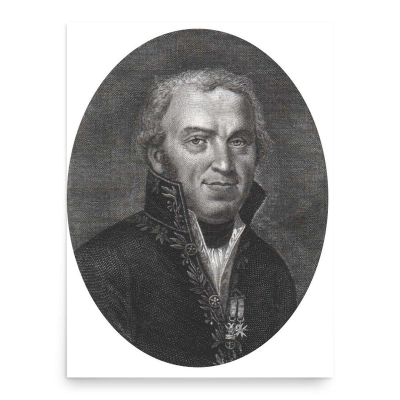 Giovanni Battista Venturi poster print, in size 18x24 inches.