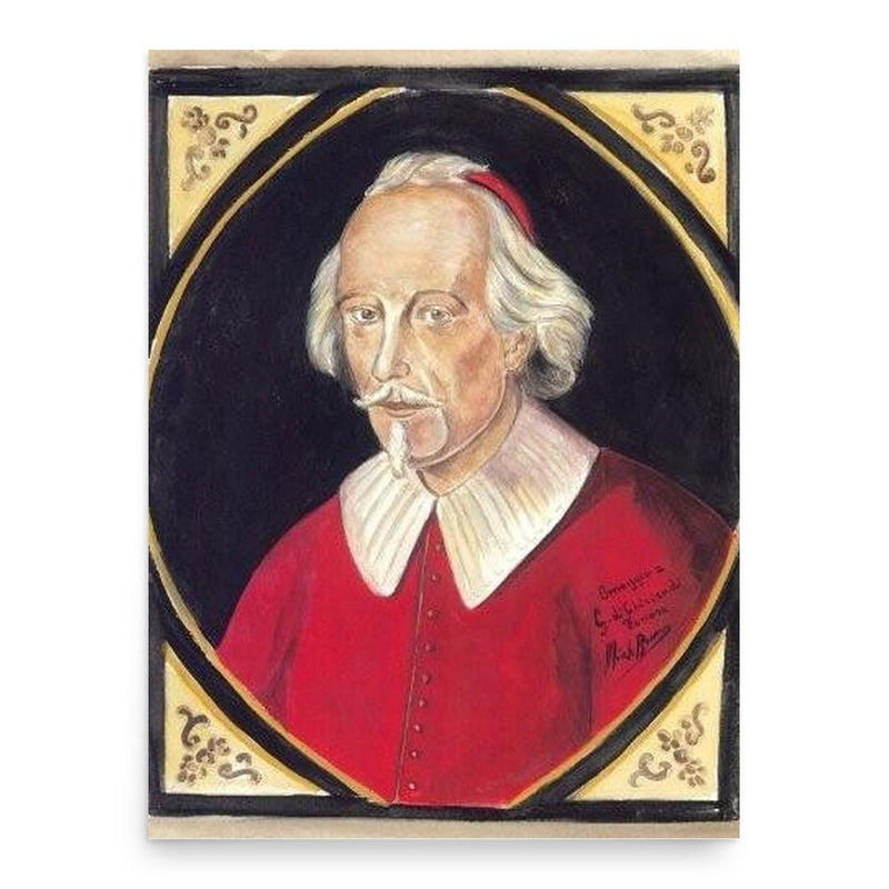 Giovanni Battista de Luca poster print, in size 18x24 inches.