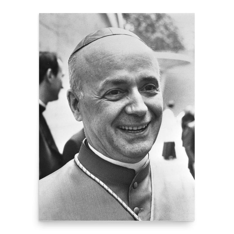 Giovanni Benelli poster print, in size 18x24 inches.