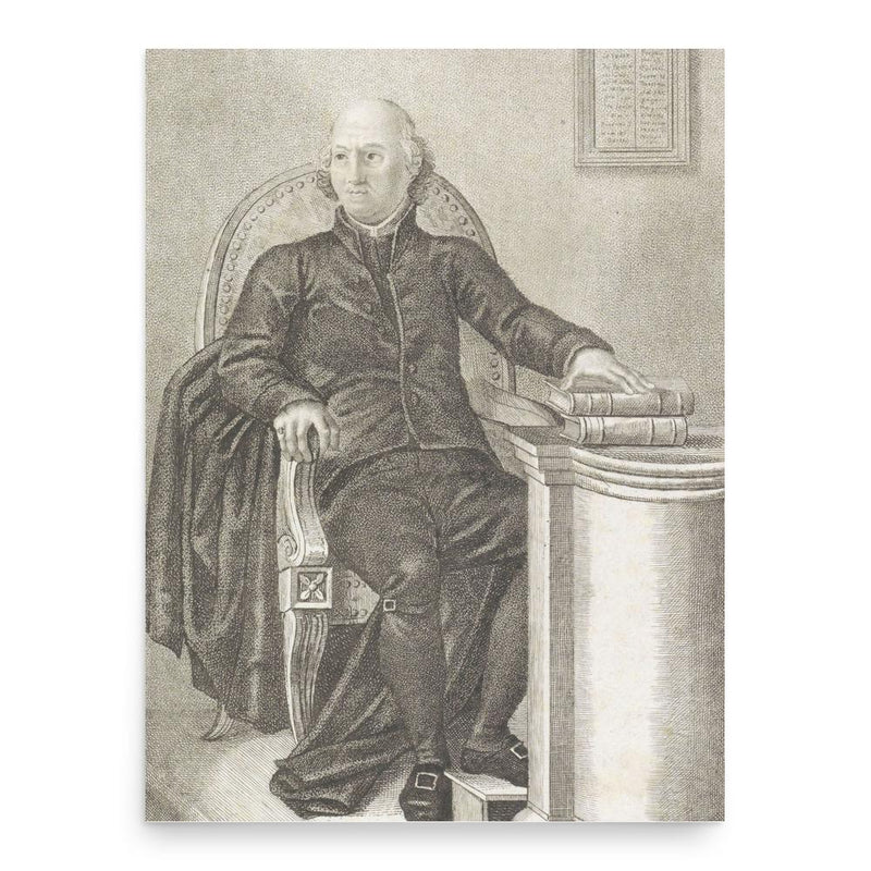 Giovanni Bernardo De Rossi poster print, in size 18x24 inches.