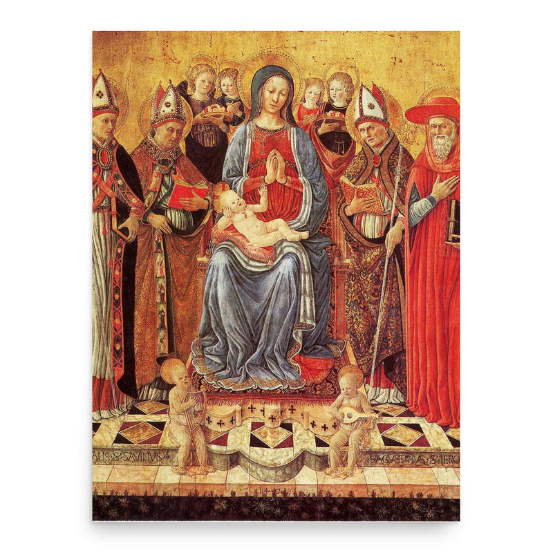 Giovanni Boccati poster print, in size 18x24 inches.