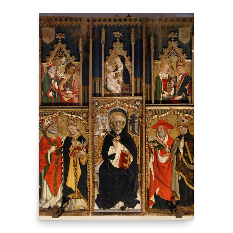 Giovanni Canavesio poster print, in size 18x24 inches.