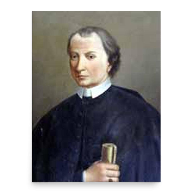 Giovanni Cristofano Amaduzzi poster print, in size 18x24 inches.