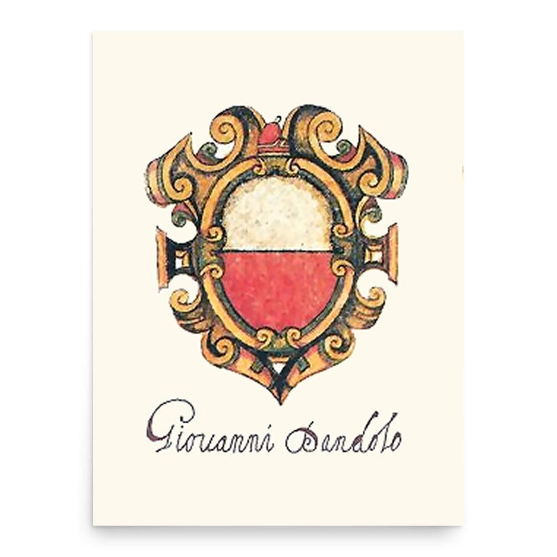 Giovanni Dandolo poster print, in size 18x24 inches.