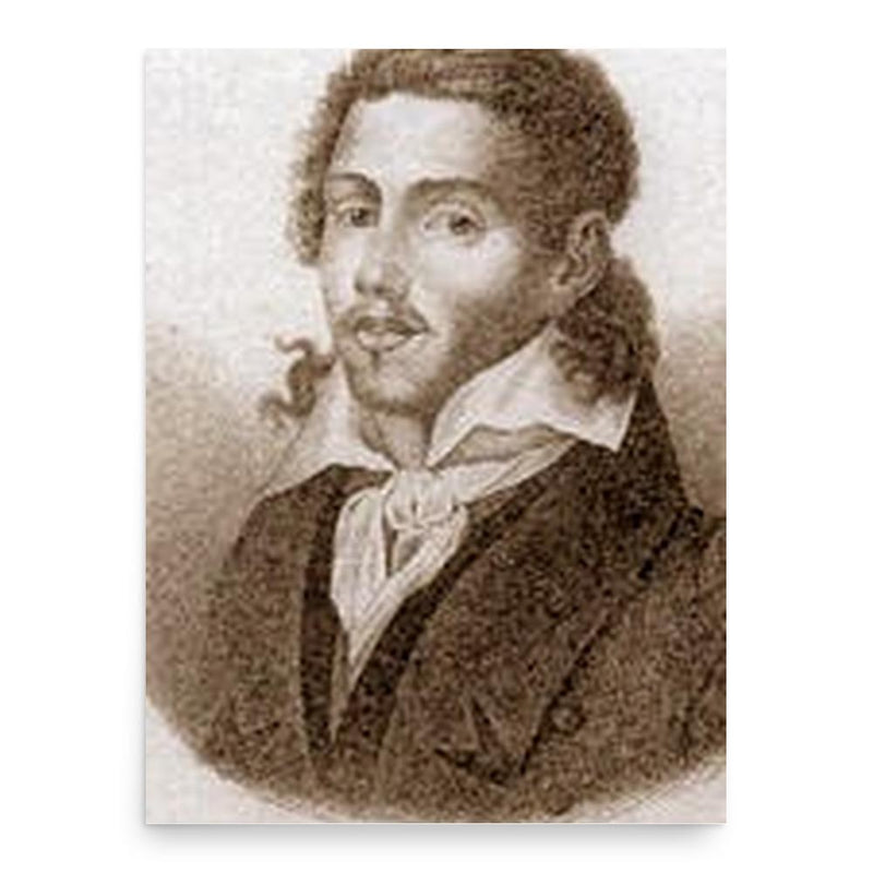 Giovanni David poster print, in size 18x24 inches.