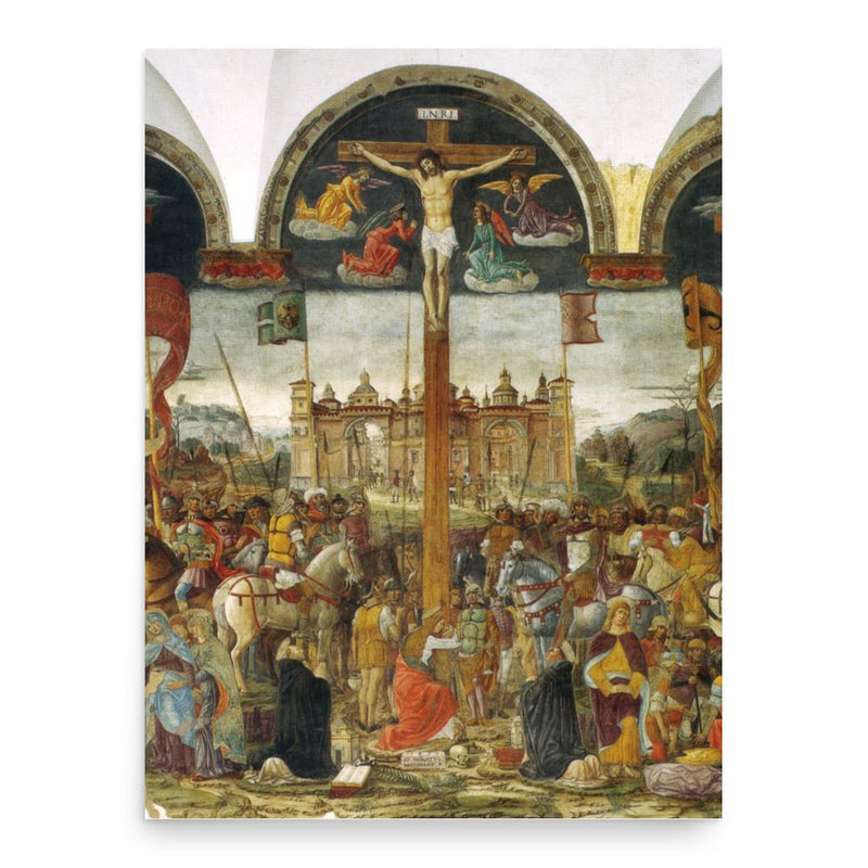 Giovanni Donato da Montorfano poster print, in size 18x24 inches.