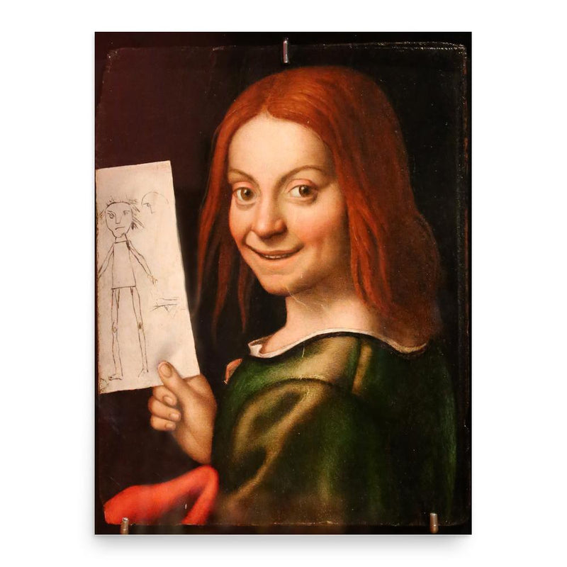 Giovanni Francesco Caroto poster print, in size 18x24 inches.