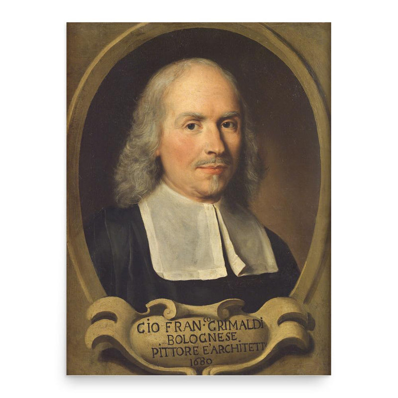 Giovanni Francesco Grimaldi poster print, in size 18x24 inches.