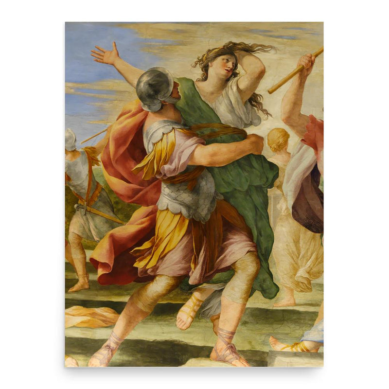 Giovanni Francesco Romanelli poster print, in size 18x24 inches.