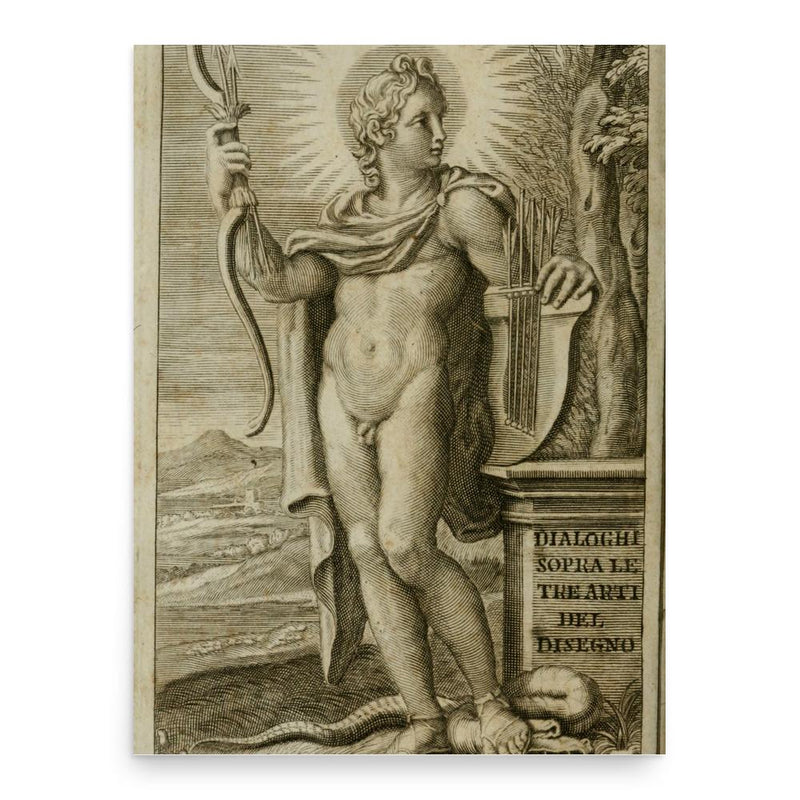 Giovanni Gaetano Bottari poster print, in size 18x24 inches.