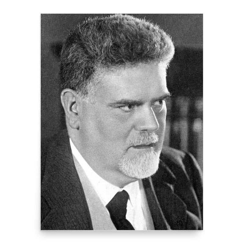 Giovanni Gentile poster print, in size 18x24 inches.