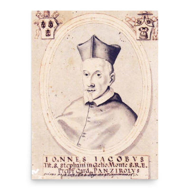 Giovanni Giacomo Panciroli poster print, in size 18x24 inches.