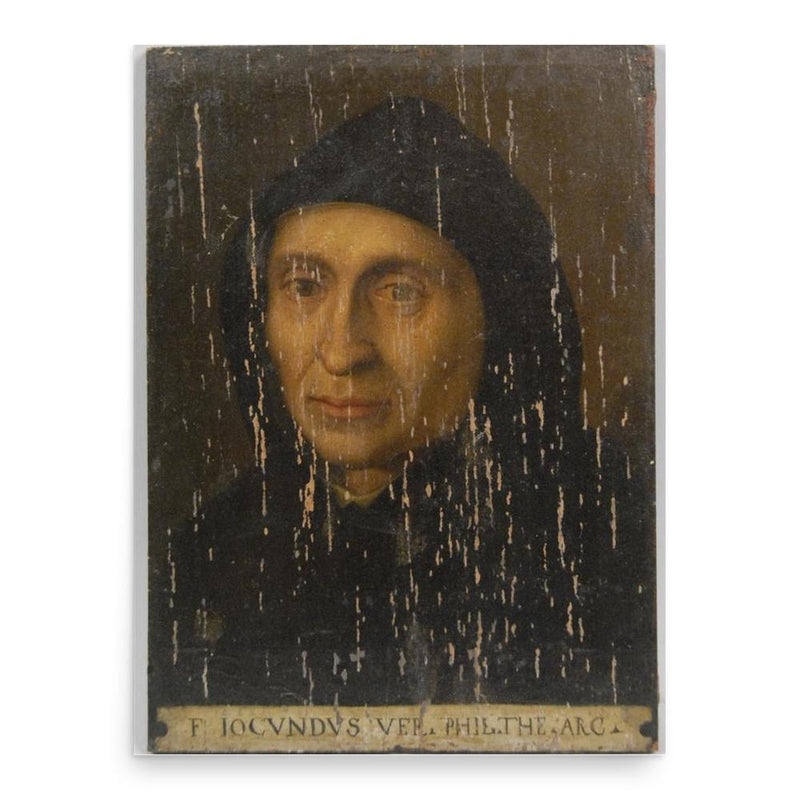 Giovanni Giocondo poster print, in size 18x24 inches.