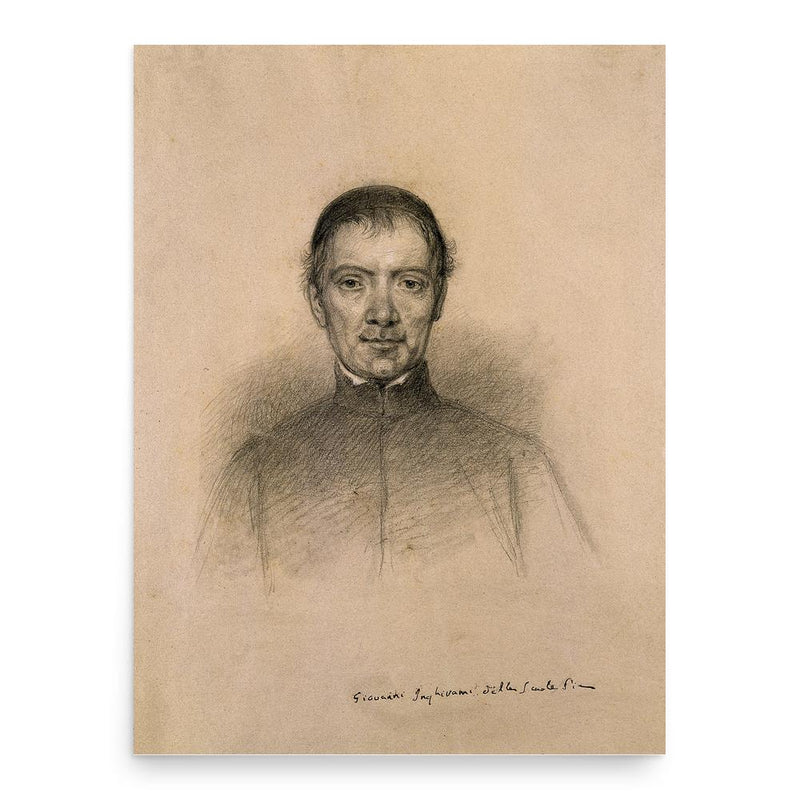 Giovanni Inghirami poster print, in size 18x24 inches.