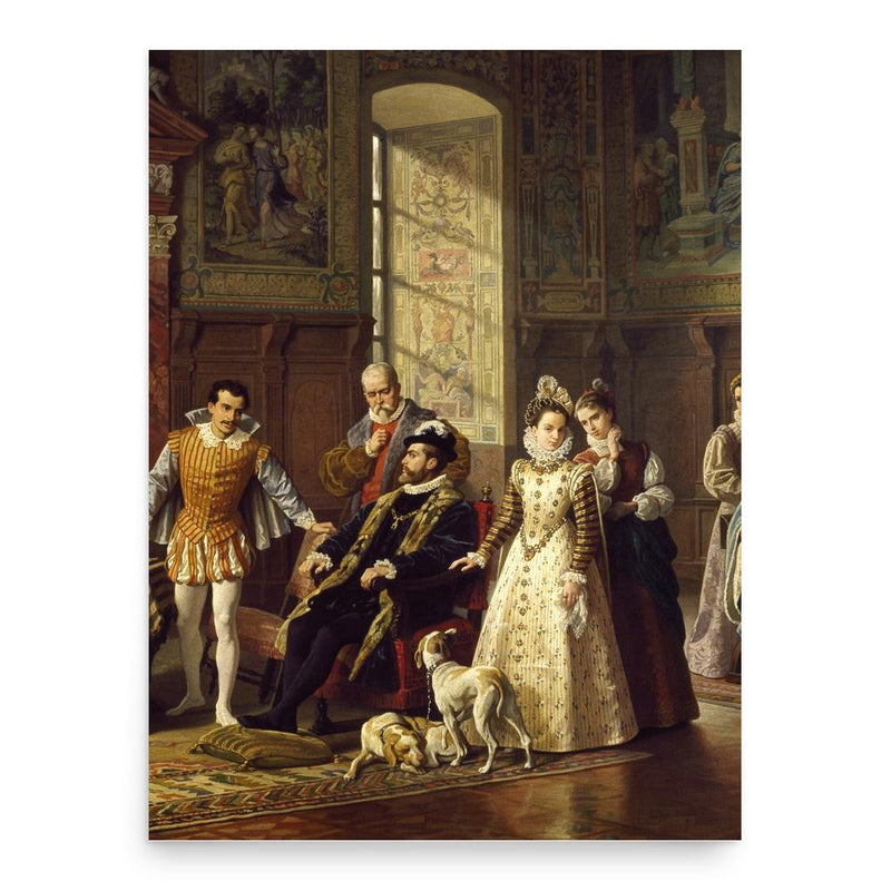 Giovanni Leonardo Di Bona poster print, in size 18x24 inches.