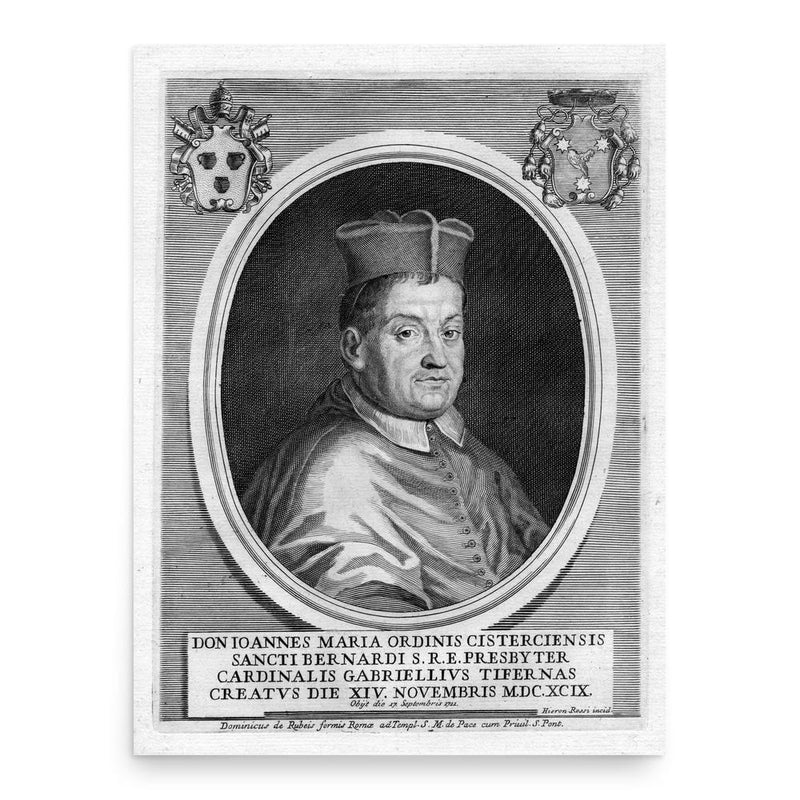 Giovanni Maria Gabrielli poster print, in size 18x24 inches.