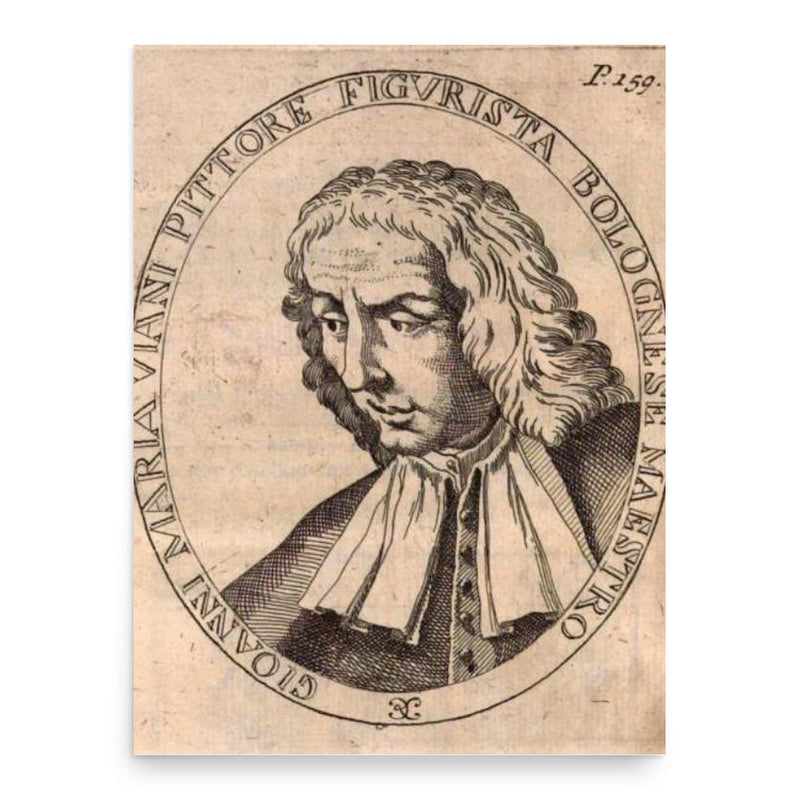 Giovanni Maria Viani poster print, in size 18x24 inches.