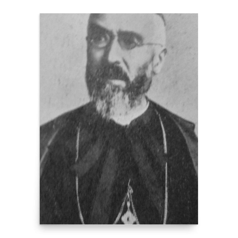 Giovanni Mercati poster print, in size 18x24 inches.