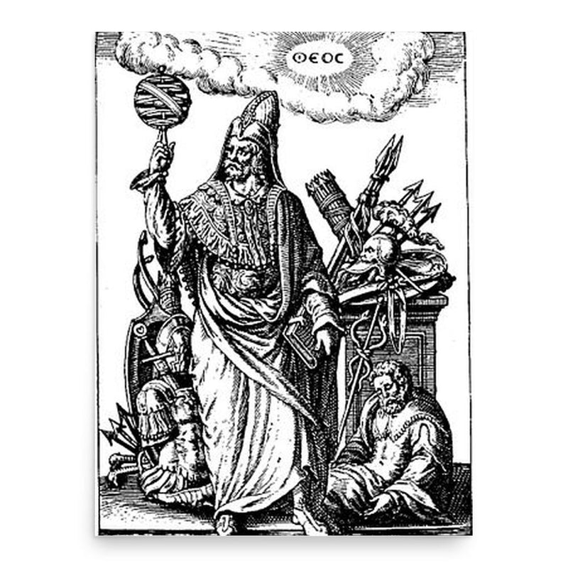 Giovanni Mercurio da Correggio poster print, in size 18x24 inches.