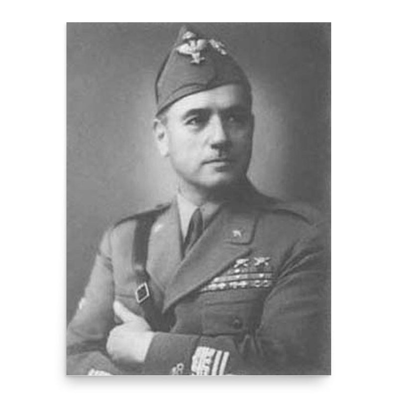 Giovanni Messe poster print, in size 18x24 inches.