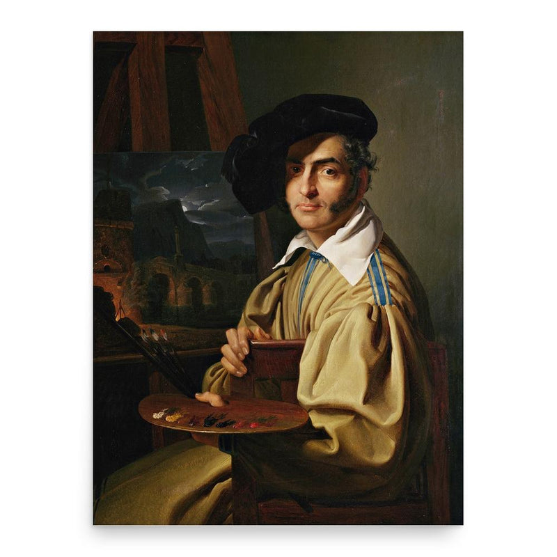 Giovanni Migliara poster print, in size 18x24 inches.
