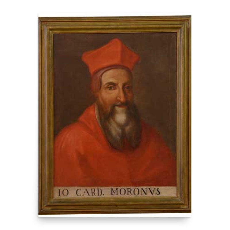 Giovanni Morone poster print, in size 18x24 inches.