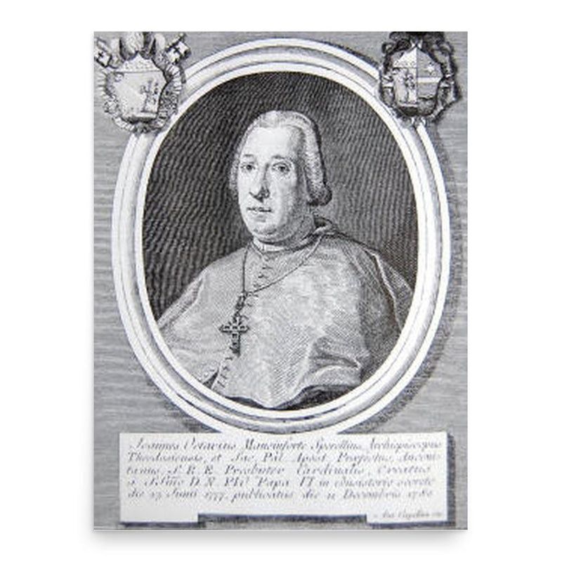 Giovanni Ottavio Manciforte Sperelli poster print, in size 18x24 inches.